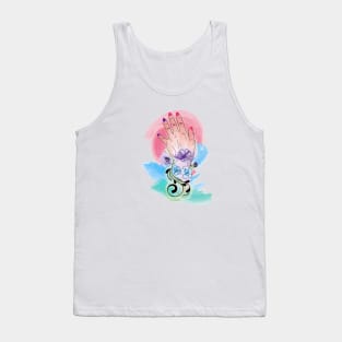 Female hand and flowers Tank Top